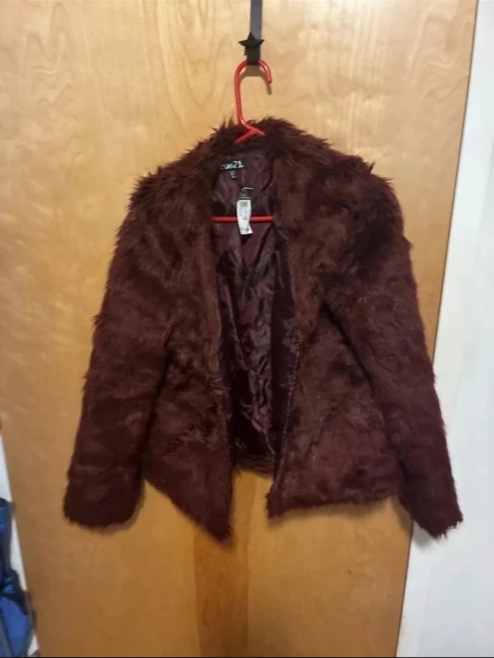 Rue21 Women's Dark Brown Teddy Jacket